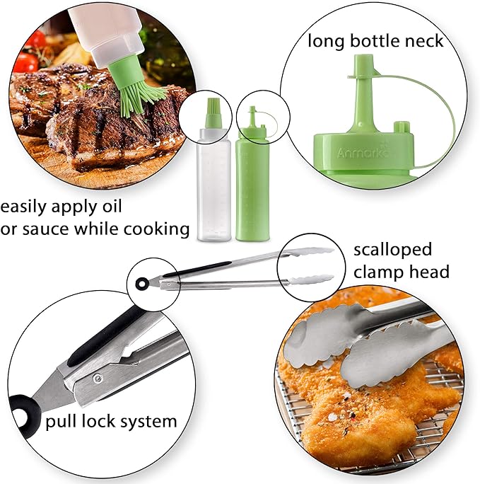 Metal Spatula Set Stainless Steel and Scraper - Image 4