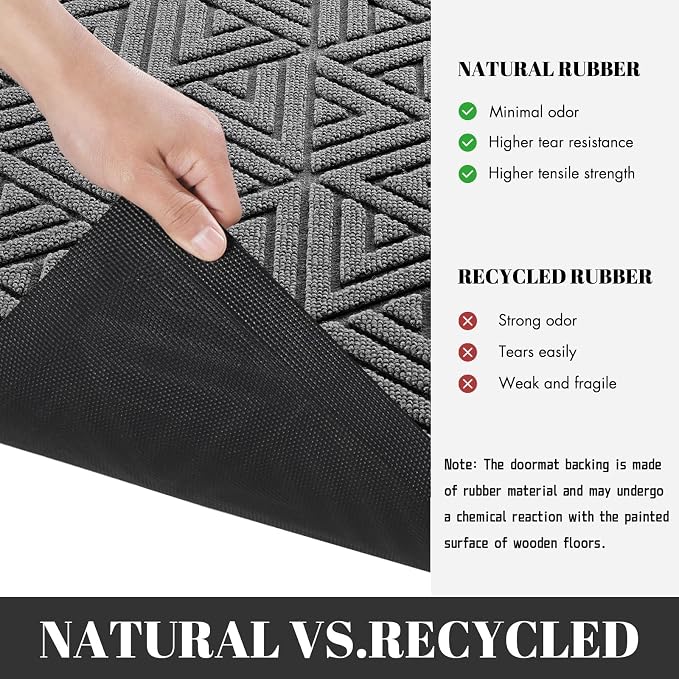 Yimobra Front Door Mat Outside Entrance 72 x 24, Waterproof and Washable - Image 5