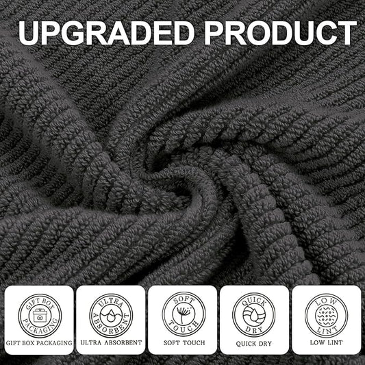VOOVA & MOVAS Grey Washcloths - Image 2