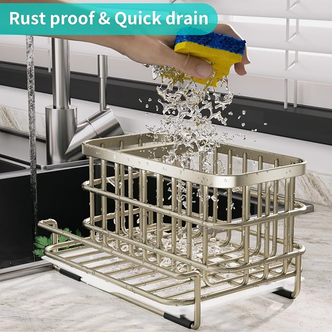 HapiRm Kitchen Sink Caddy Organizer - Image 2