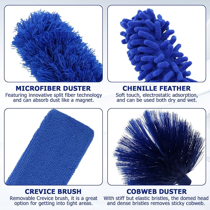 Ceiling Fan Cleaner Duster Set, Dusters - Image 3