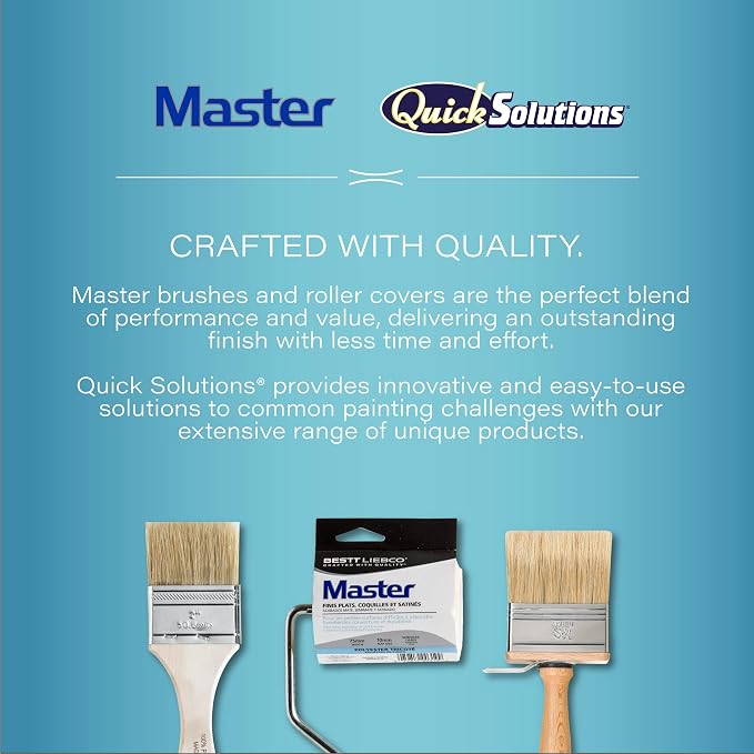 Bestt Liebco 997240120 Master 12" Deck Scrub Brush/Roller/Applicator - Image 4