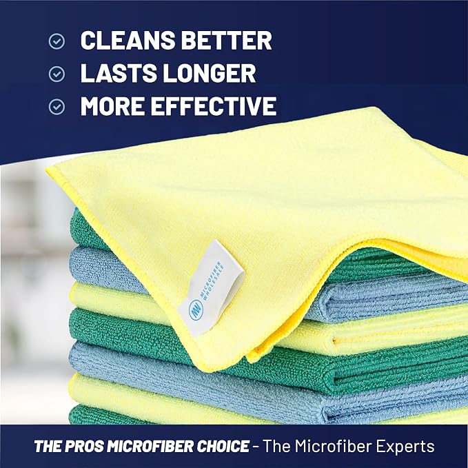 MW Pro Microfiber Cleaning Cloth | Blue - Image 2