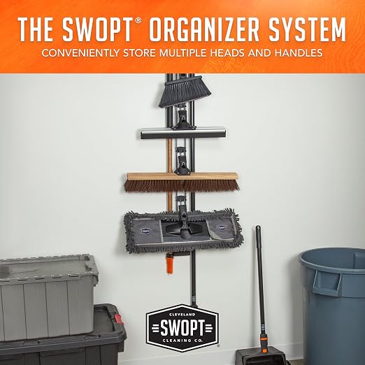 SWOPT 24” Premium Rough Surface Push Broom Head — Outdoor Push Broom - Image 11