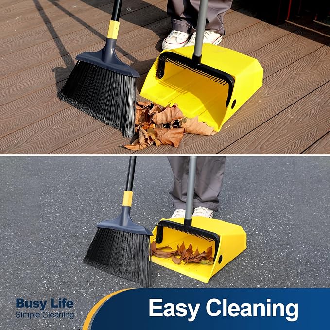 Yocada Commercial Dustpan with Comb Outdoor Indoor - Image 5
