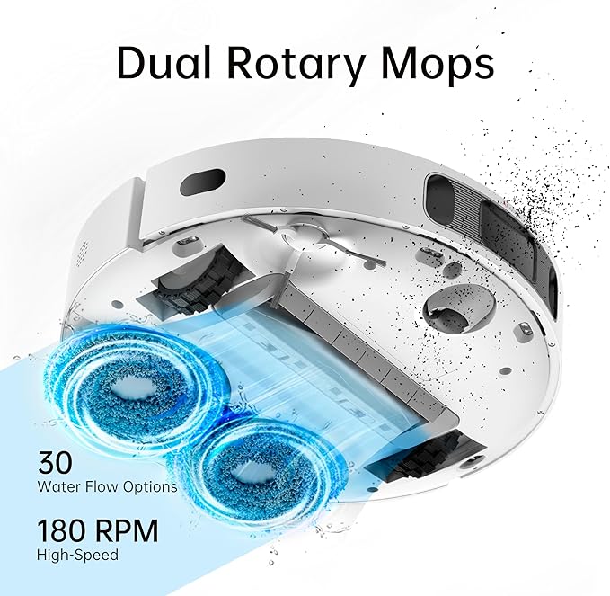 dreame L10s Ultra Robot Vacuum and Mop Combo, Auto Mop Cleaning and Drying - Image 5