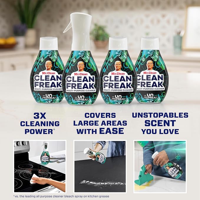 Mr. Clean Clean Freak Multi Surface Cleaning Spray, Deep Cleaning Mist Starter - Image 2