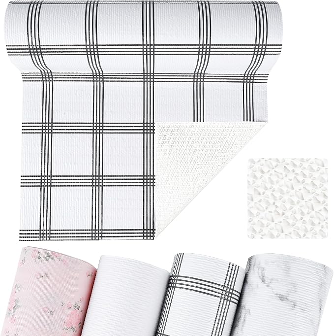 Non-Adhesive Shelf and Drawer Liner by Builimeer