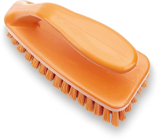 SPARTA Scrub Brush with Iron Shaped Handle and Stiff Bristles, Heavy Duty - Image 3