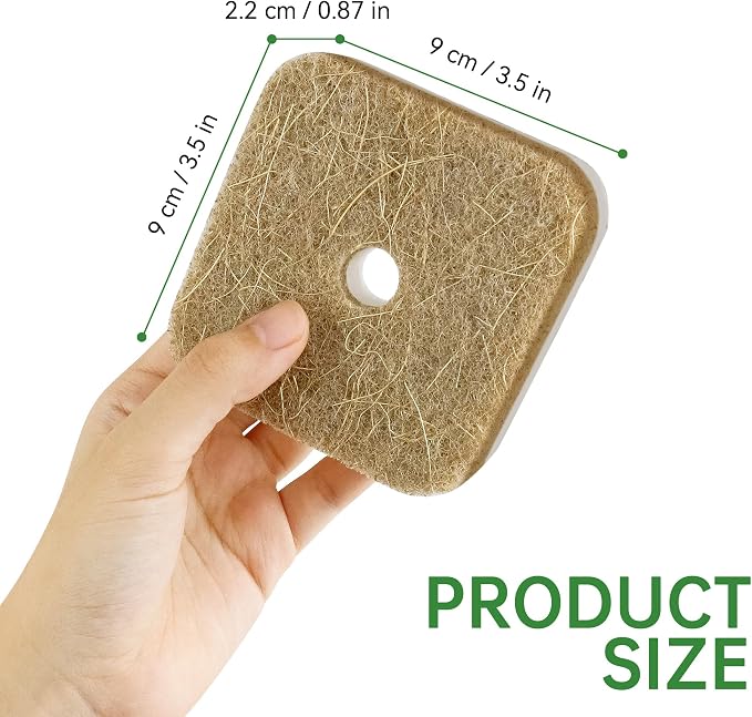 16 Pack Biodegradable Natural Kitchen Sponges, Compostable Cellulose & - Image 2