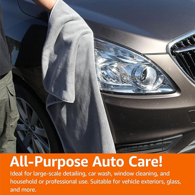 Amazon Basics Microfiber Car Drying Towel - Image 6