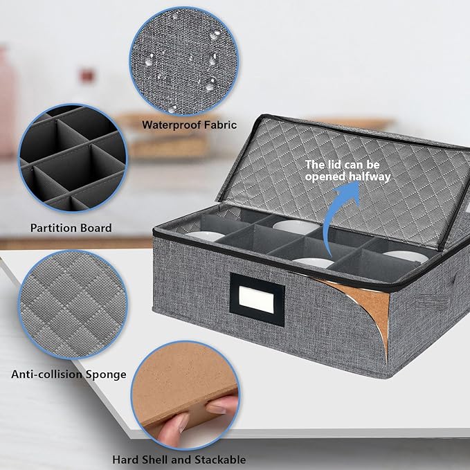 homyfort Mug Coffee Storage Box - Image 6