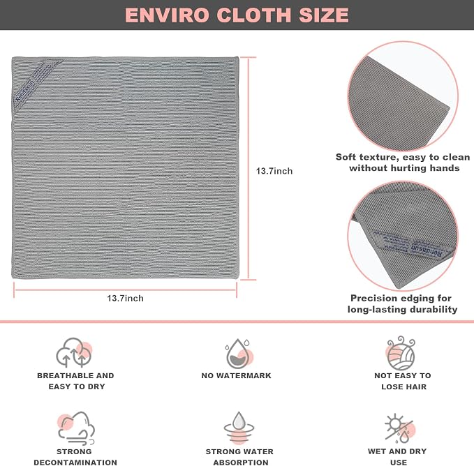 Enviro Cleaning Cloth, Basic Package Cleaning Cloth. - Image 3