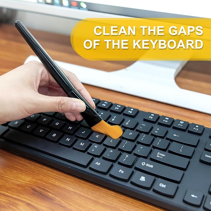 Computer PC Keyboard Laptop Electronics Camera Small Cleaning Brush Kit - Image 3