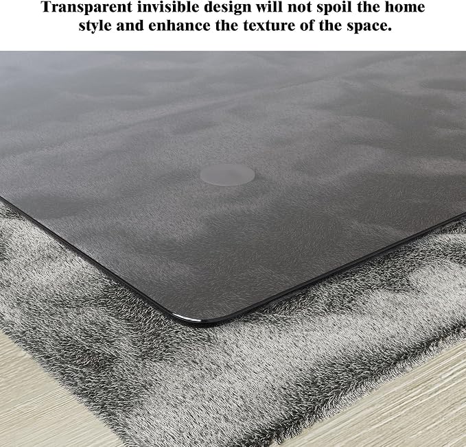 Koonmi Tempered Glass Chair Mat - Image 7