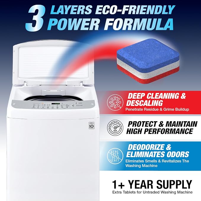 Washing Machine Cleaner Tablets 28 Pack - Image 4