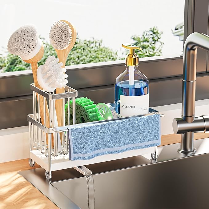 Cisily Stainless Steel Sponge Holder by CISILYHOMELIFE