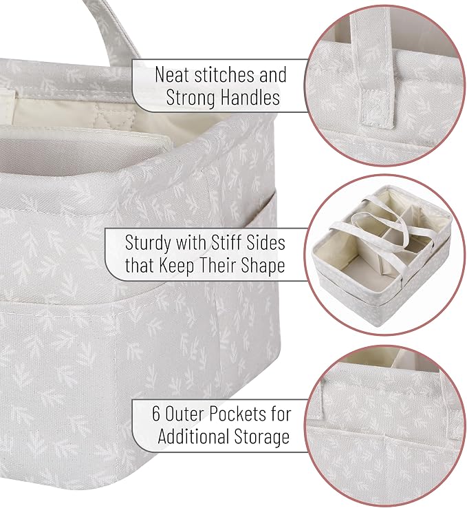 Mr. Pen- Baby Diaper Caddy Organizer, Diaper Organizer, Baby Organizer - Image 3