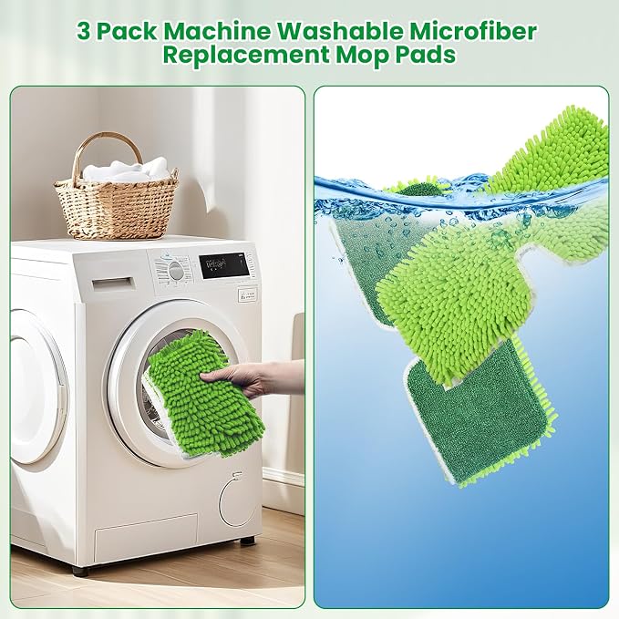 3 Pack Mop Head Replacement for Libman 18" 2-Sided Microfiber Dust Mop - Image 7