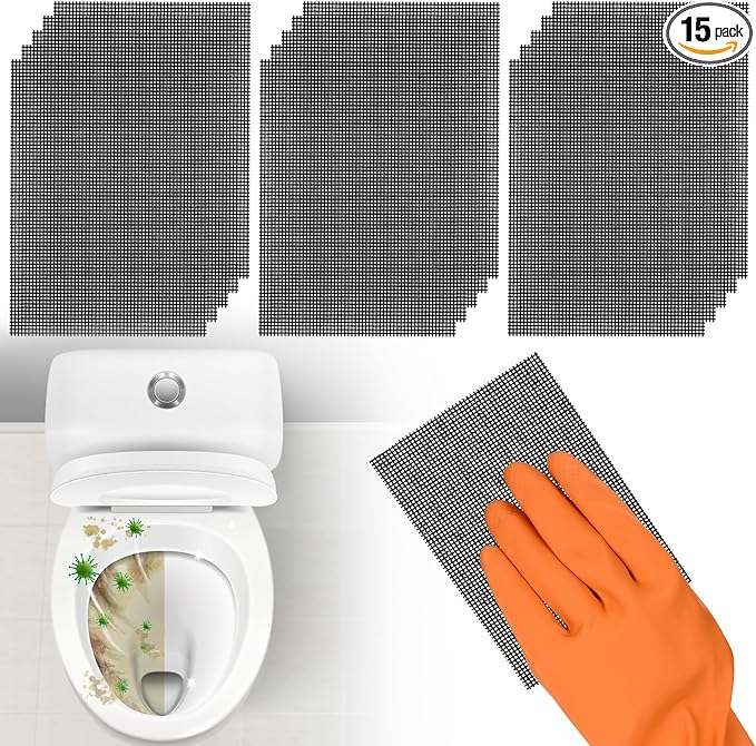 Cleaning Screen, 5.5x4 Inch Upgraded Toilet Cleaner Hard Water 15PCS Toilet by Yncotte