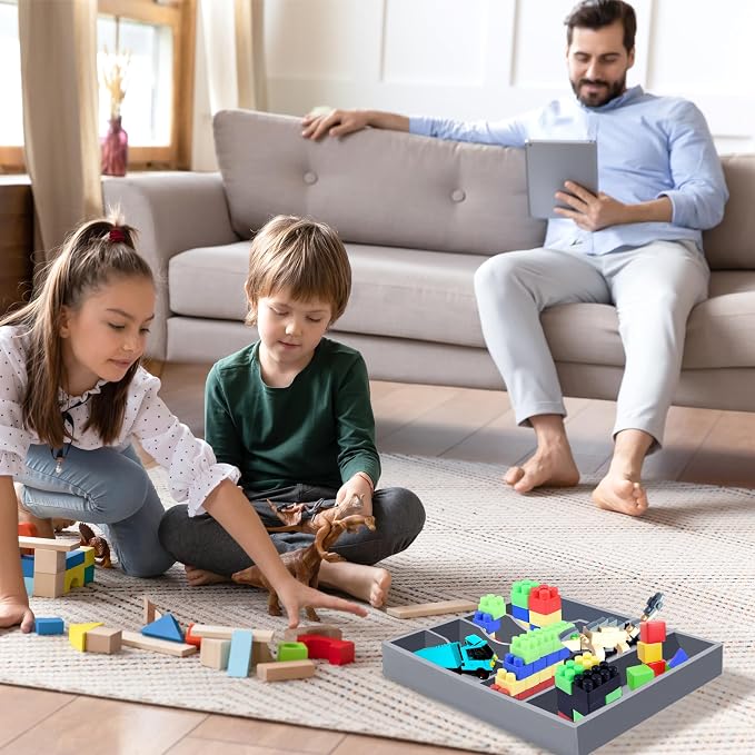 Bellsal Grey Utensil Organizer 12.5 Inch Silverware Tray - Image 7