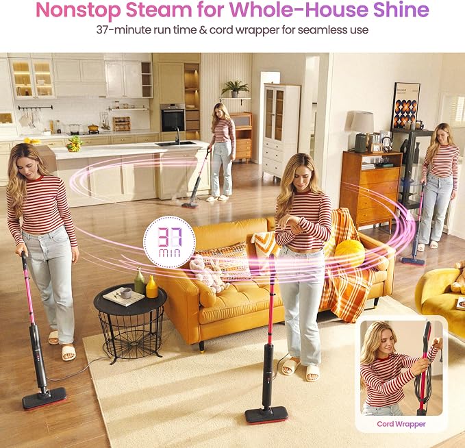 Schenley Steam Mop Cleaner Powerful - Image 8