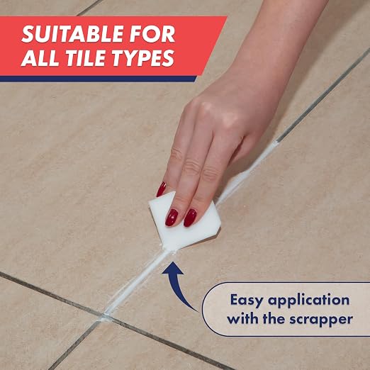 Tile Grout, Repair Kit, Restore & Renew Tile Joints Line, Fast Drying Grout - Image 5