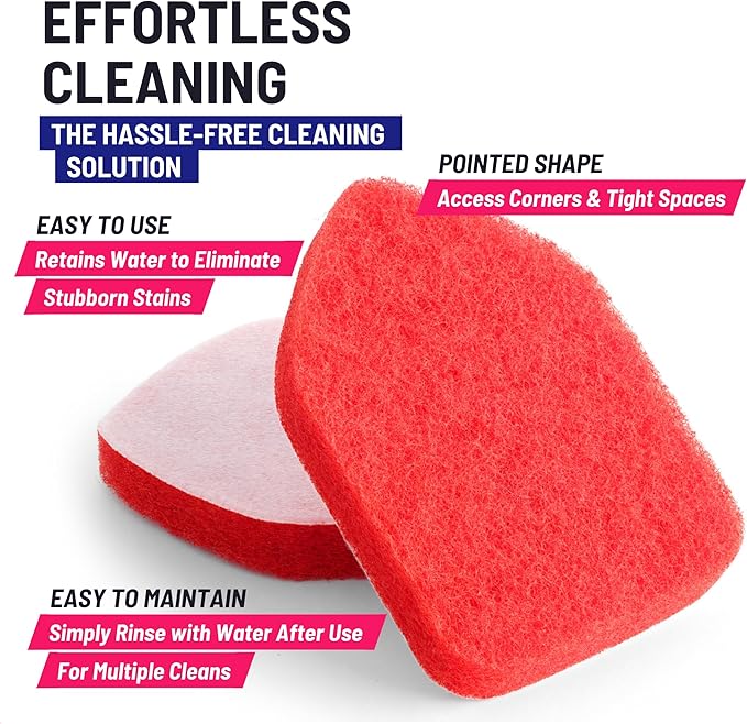 Replacement Scrubber Refill for Moku Home Extendable Tub Tile Shower Brush for - Image 4