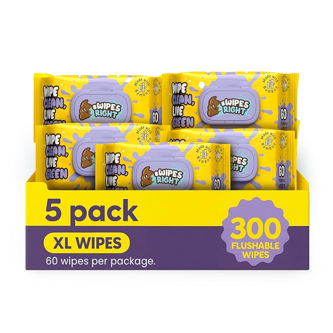 Flushable Wipes – Adult Cleaning Wipes by Unknown