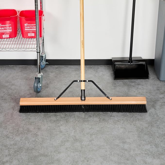 Restaurantware-BROOM HEAD ONLY: Clean Tek Professional 36-Inch Broom Head - Image 7