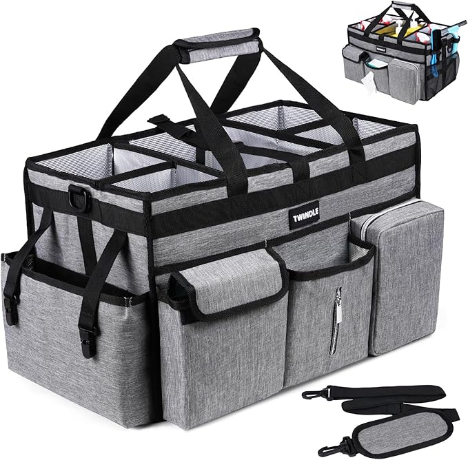 Extra Large Cleaning Caddy Bag by TWINDLE