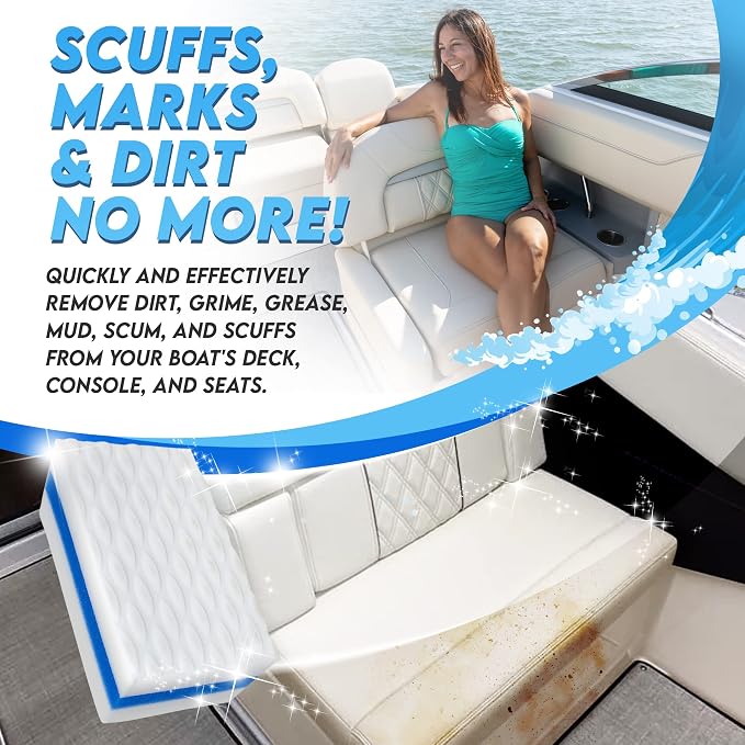 SandShark Premium Boat Hull Cleaner | Eraser Sponge, Boat Accessories Gifts - Image 2