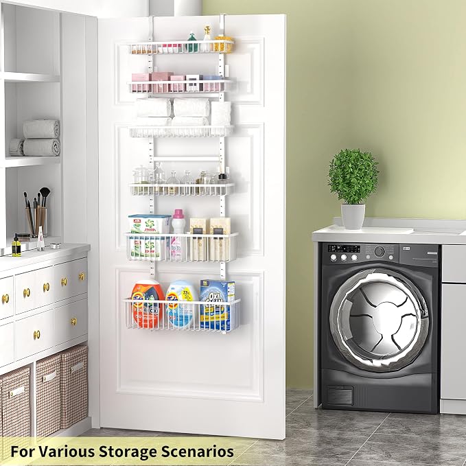 Moforoco 6-Tier Over The Door Pantry Organizer, Pantry Organization and Storage - Image 5