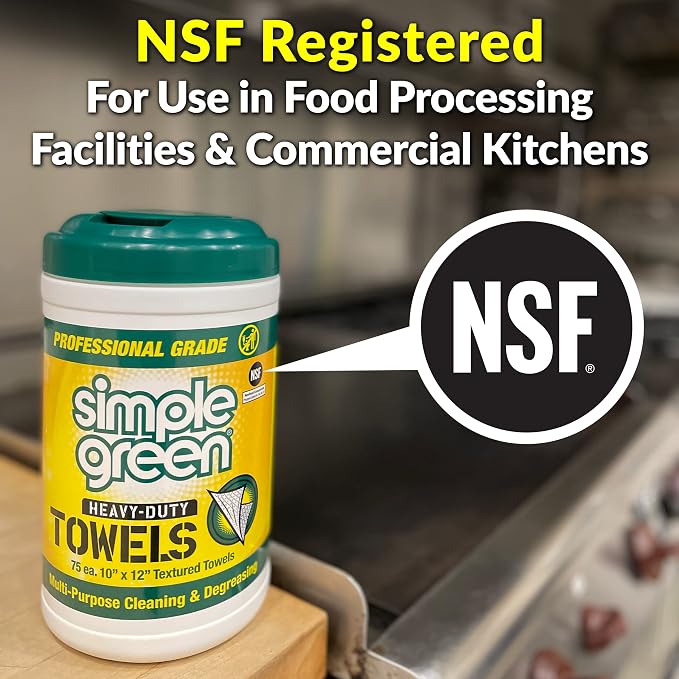 Simple Green Professional Grade Heavy-Duty Cleaning and Degreasing Towels - Image 5