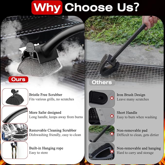 Grill Brush for Outdoor BBQ - Image 6