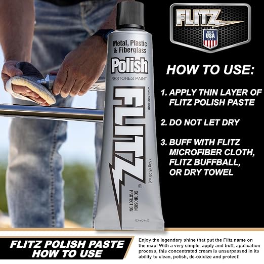 Flitz Multi-Purpose Metal Polish Paste - Image 3