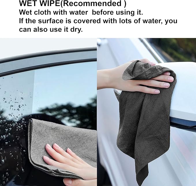 Magic Glass Cleaning Cloth 10 Pcs - Image 3