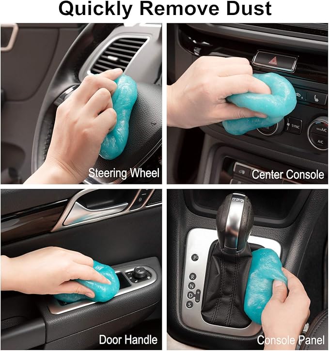 TICARVE 2Pack Car Cleaning Gel Car Putty Car Cleaning Putty Auto Tools - Image 5