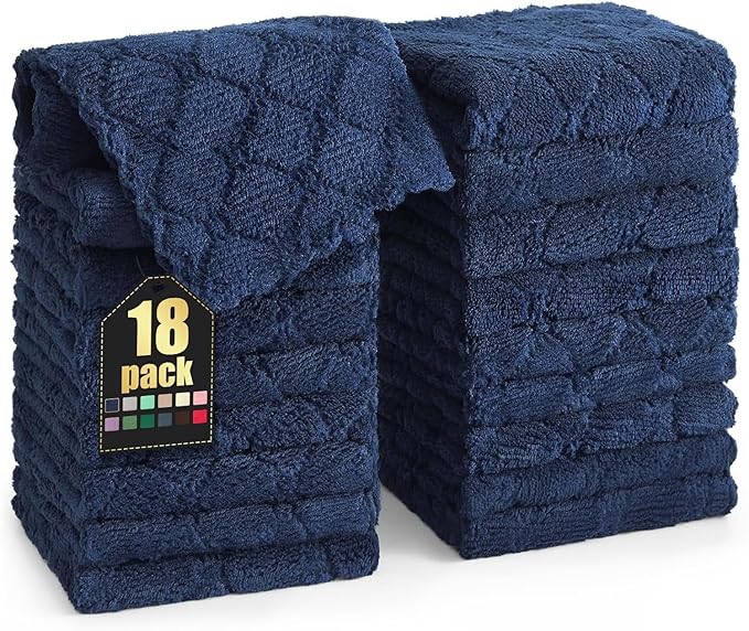 Homaxy 18 Pack Kitchen Dish Cloths, Super Soft and Absorbent Coral Velvet Dish by Homaxy
