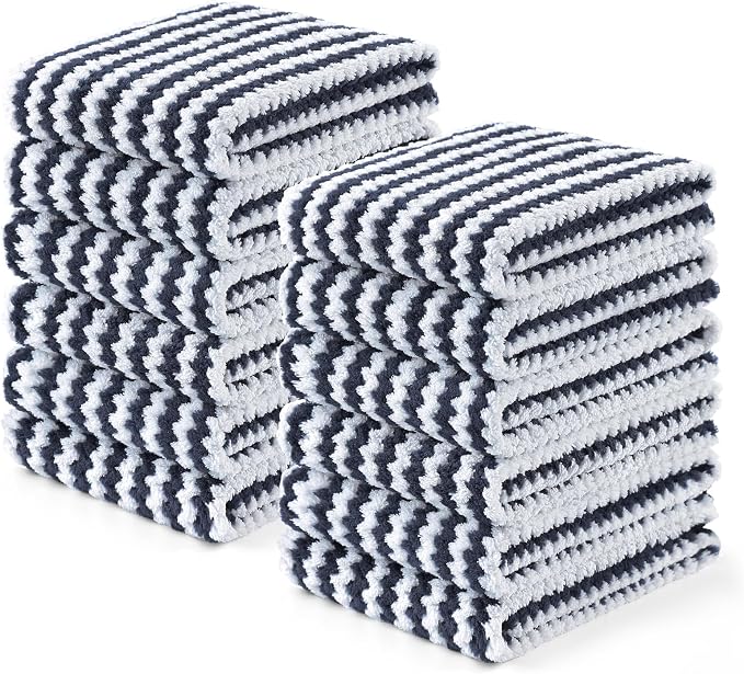 Homaxy Kitchen Towels, Ultra Soft and Absorbent Dish Towels, Reusable Fast by Homaxy
