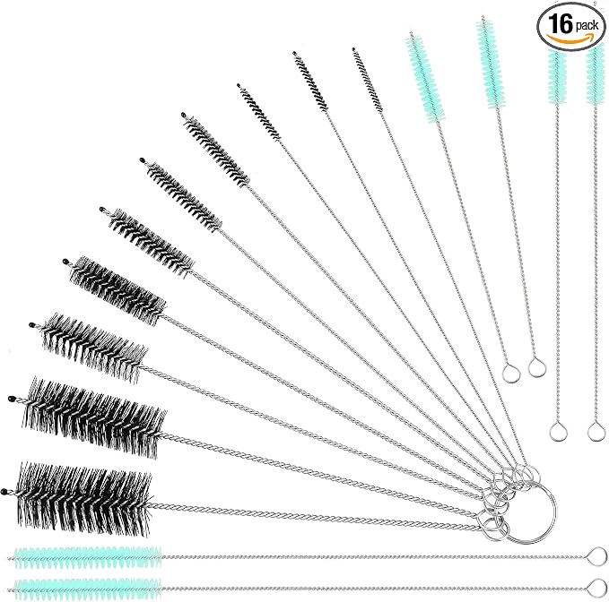 Reusable Straw Cleaning Brushes Bottle Test Tube Long Straw Cleaning Brush by Patelai