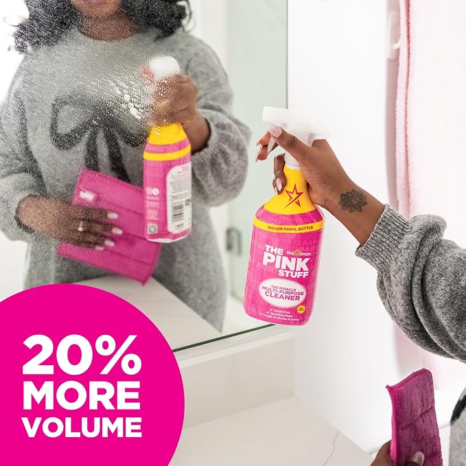 The Pink Stuff Miracle Multi-Purpose Cleaner Spray, 30 fl oz – Now 20% More! - Image 3