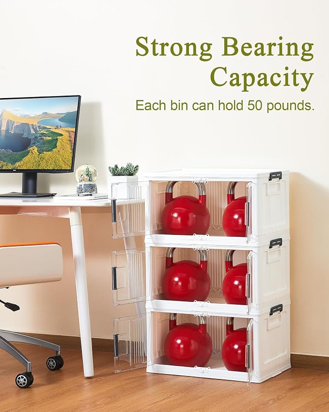 OlarHike 48QT Stackable Storage Bins - Image 4