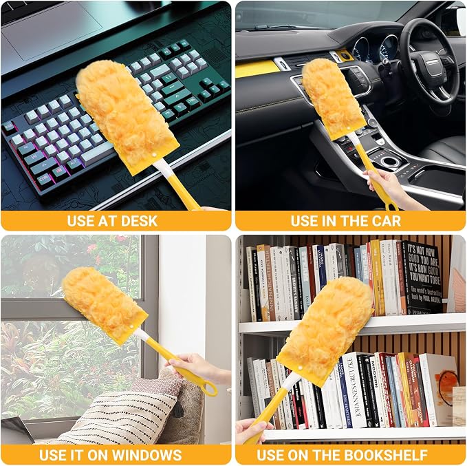 360° Heavy Duty Duster Refills for Swiffer Duster, Disposable Dusters for - Image 6
