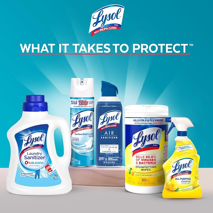 Lysol All Purpose Cleaner Spray, Kitchen & Bathroom Cleaner, Coconut & Sea - Image 6