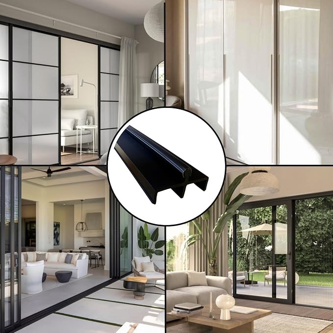 KC Hardware Premium Vinyl Sliding Door Track, Ideal Sliding Glass Door Track - Image 5