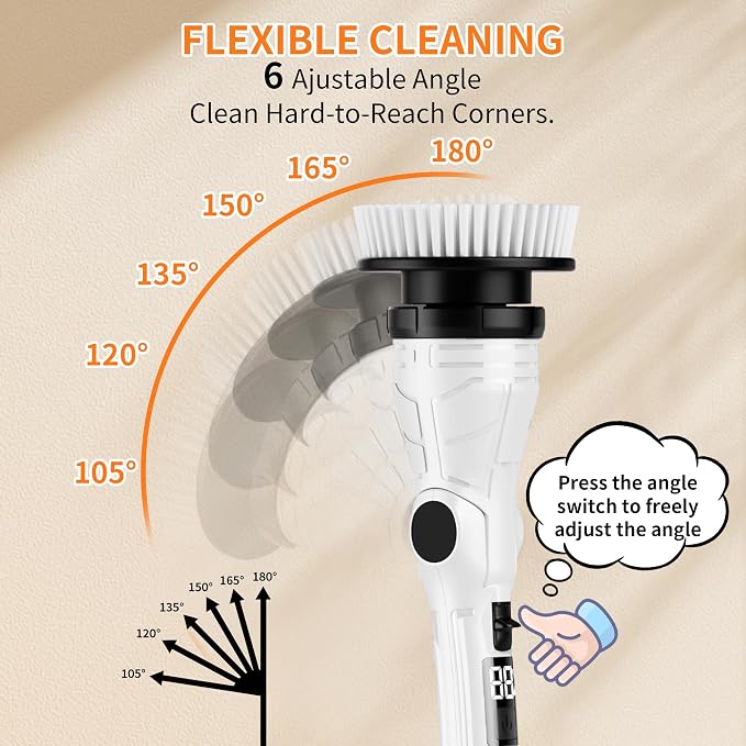 Electric Spin Scrubber, Power Electric Scrubber - Image 3