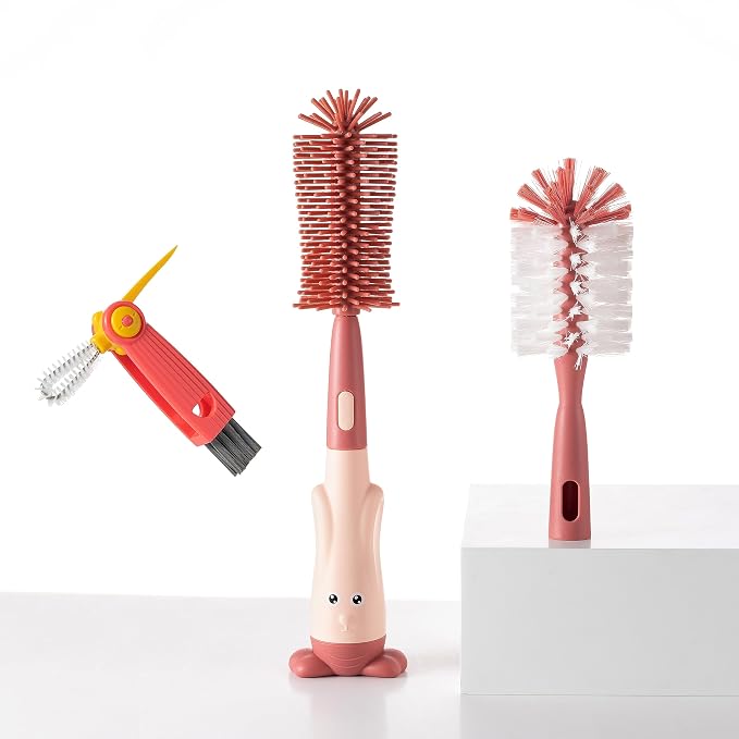 Chemimoso Cup Cleaning Brush, Silicone Baby Bottle Brush by Unknown