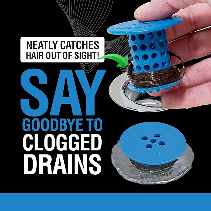 TubShroom Bathtub Drain Hair Catcher – In-Drain Tub Strainer & Clog Prevention - Image 2