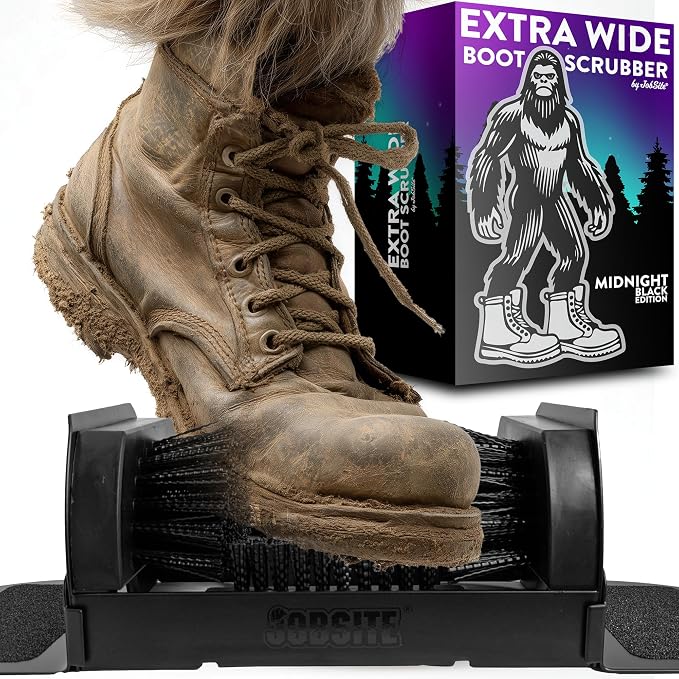 Midnight Black Boot Scrubber by JobSite